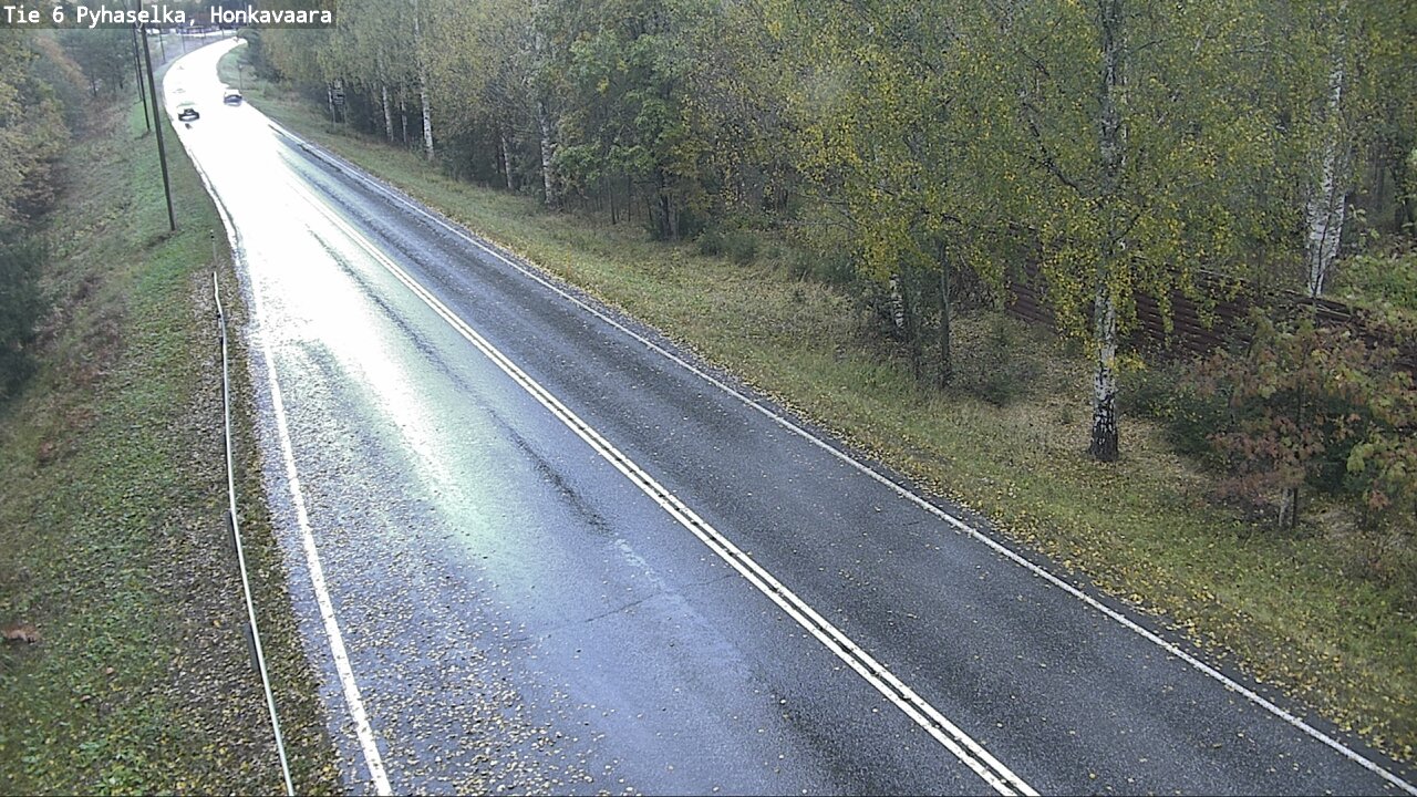 Weather Camera Image Road 6 Joensuu, Honkavaara, Joensuu, Pohjois-Karjala