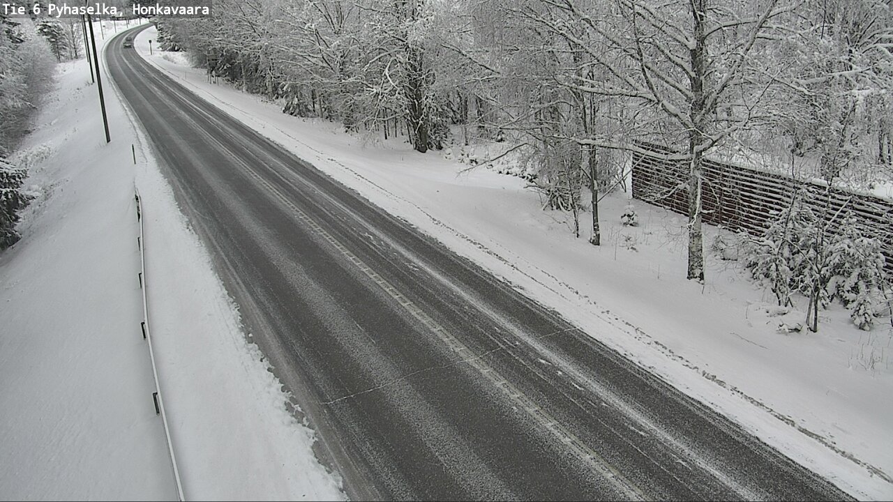 Weather Camera Image Road 6 Joensuu, Honkavaara, Joensuu, Pohjois-Karjala