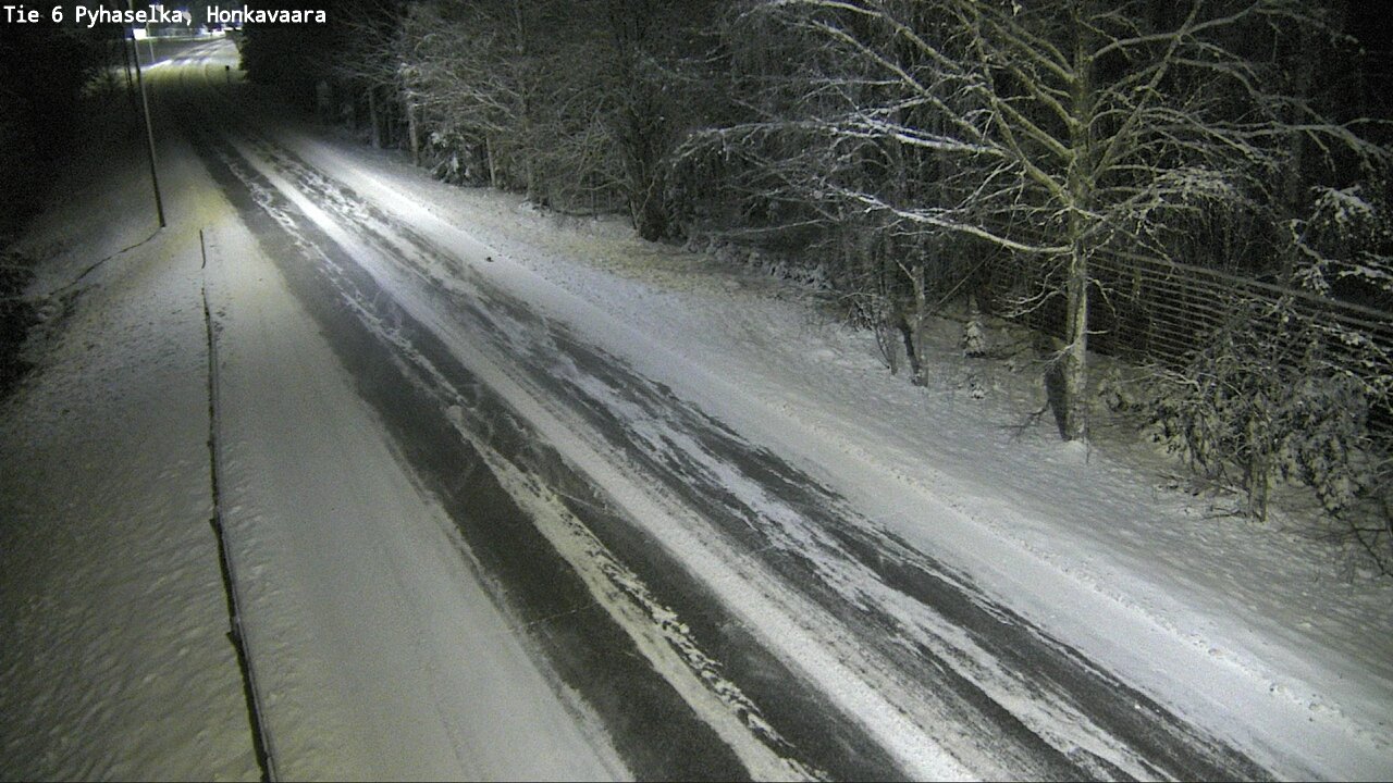 Weather Camera Image Väg 6 Joensuu, Honkavaara, Joensuu, Pohjois-Karjala