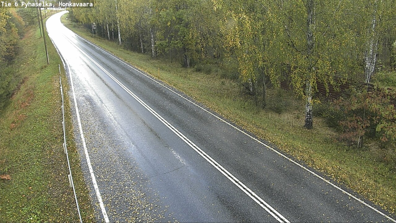 Weather Camera Image Road 6 Joensuu, Honkavaara, Joensuu, Pohjois-Karjala