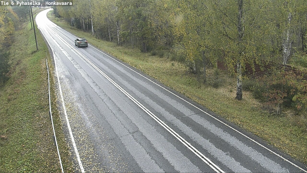 Weather Camera Image Road 6 Joensuu, Honkavaara, Joensuu, Pohjois-Karjala