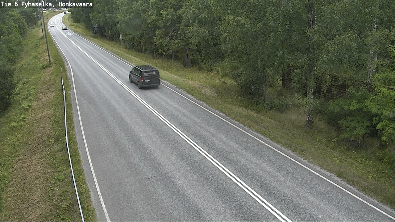 Weather Camera Image Road 6 Joensuu, Honkavaara, Joensuu, Pohjois-Karjala