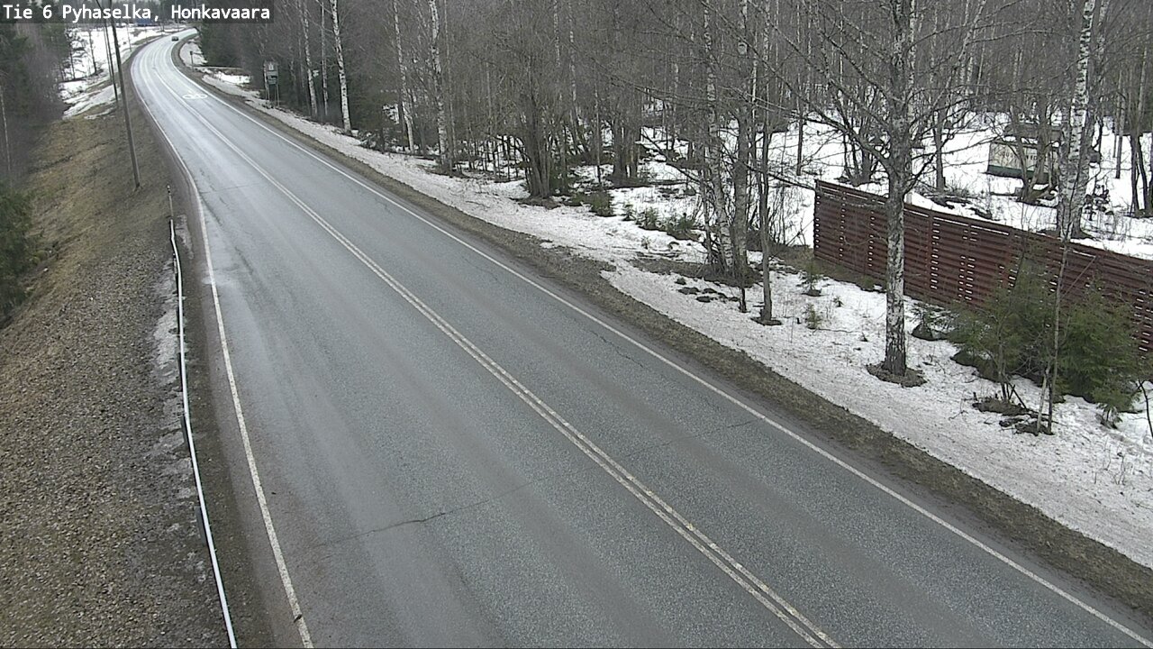 Weather Camera Image Road 6 Joensuu, Honkavaara, Joensuu, Pohjois-Karjala
