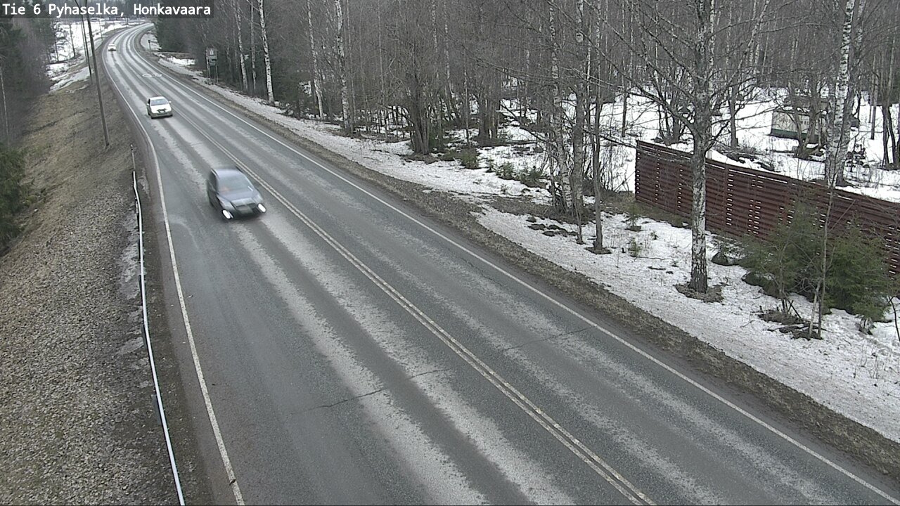 Weather Camera Image Road 6 Joensuu, Honkavaara, Joensuu, Pohjois-Karjala