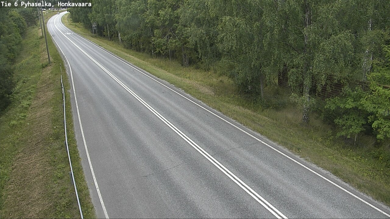 Weather Camera Image Road 6 Joensuu, Honkavaara, Joensuu, Pohjois-Karjala