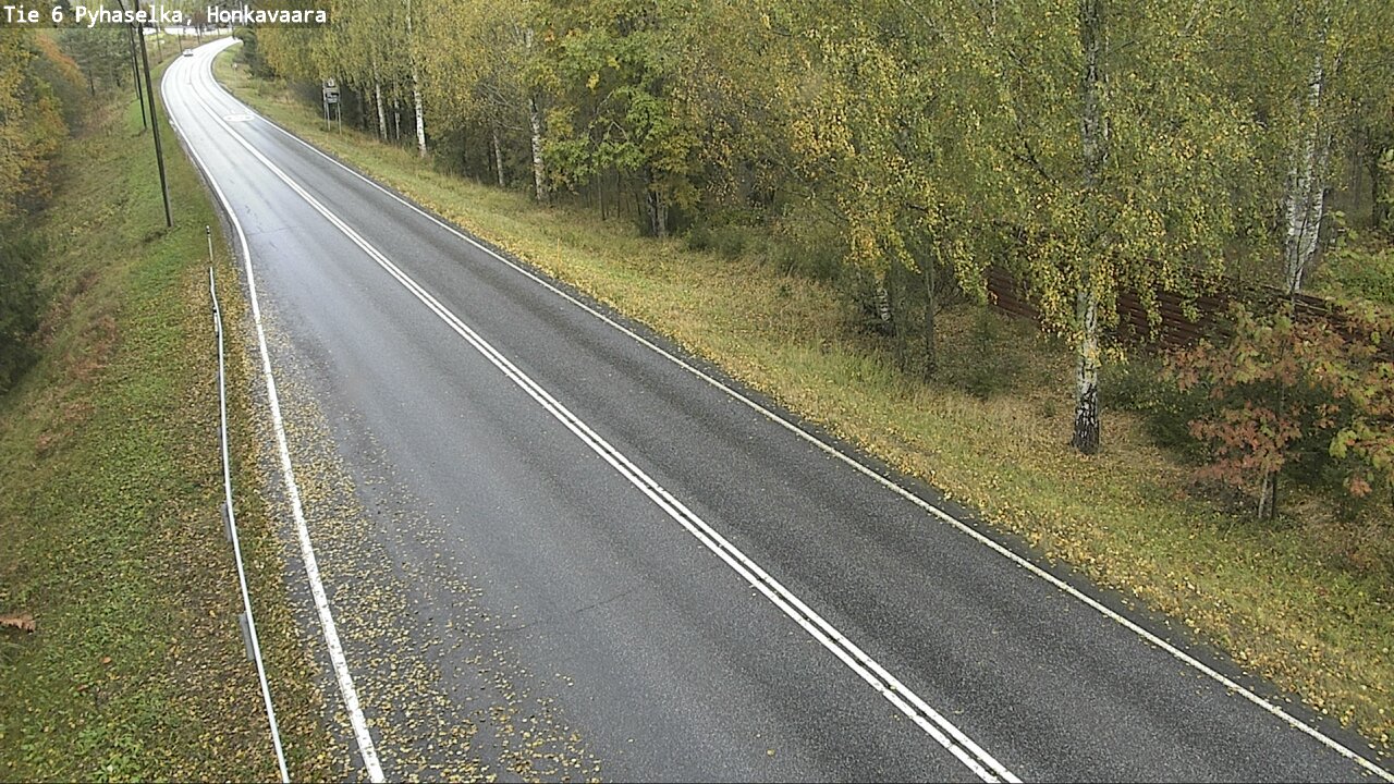 Weather Camera Image Road 6 Joensuu, Honkavaara, Joensuu, Pohjois-Karjala