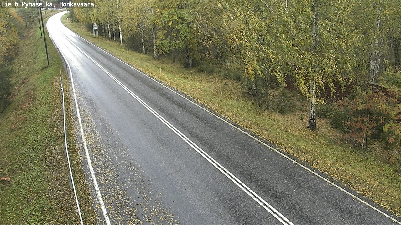 Weather Camera Image Road 6 Joensuu, Honkavaara, Joensuu, Pohjois-Karjala