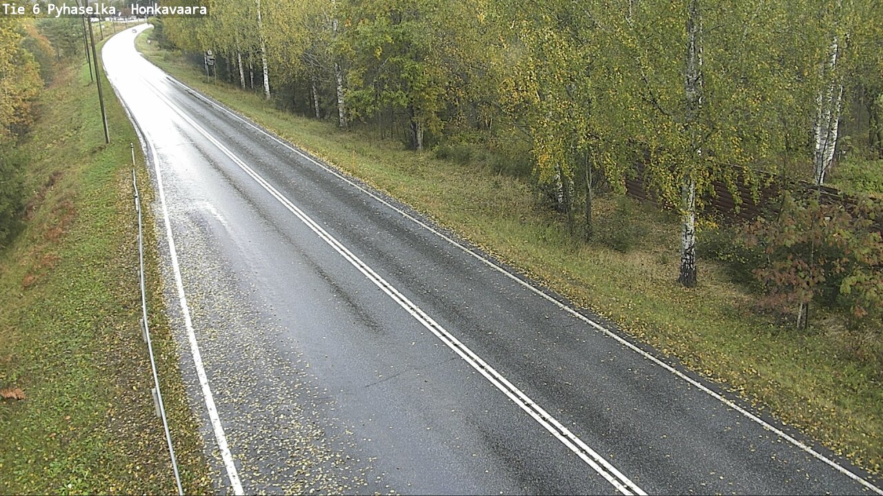 Weather Camera Image Road 6 Joensuu, Honkavaara, Joensuu, Pohjois-Karjala
