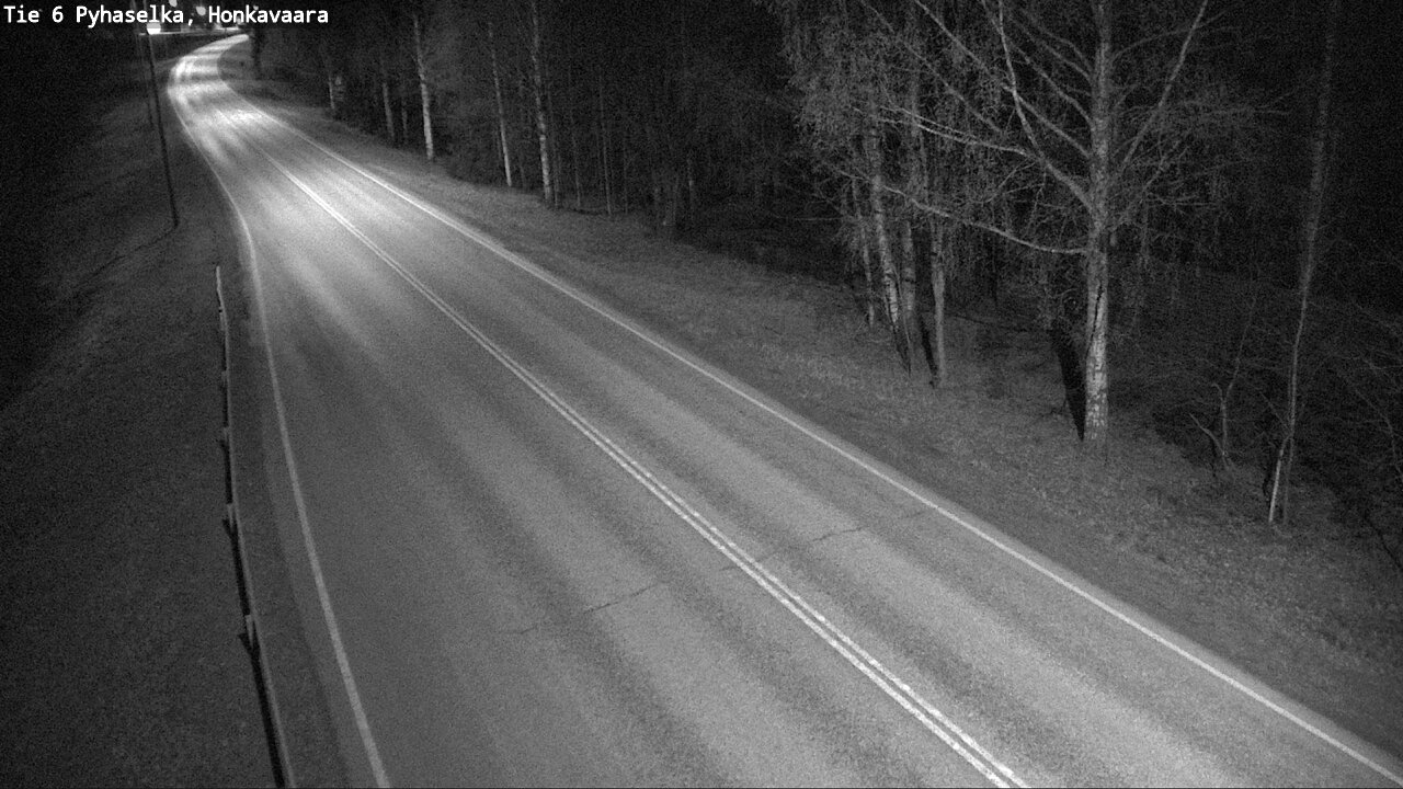 Weather Camera Image Road 6 Joensuu, Honkavaara, Joensuu, Pohjois-Karjala