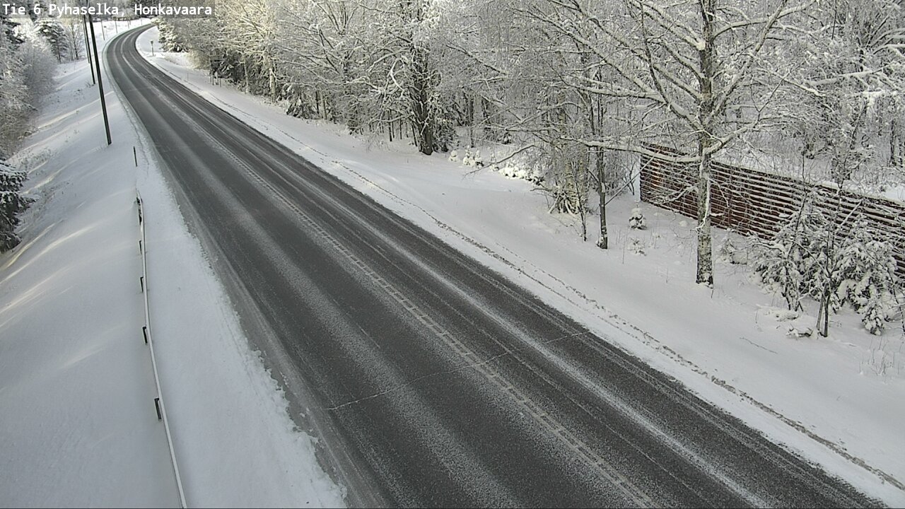 Weather Camera Image Väg 6 Joensuu, Honkavaara, Joensuu, Pohjois-Karjala