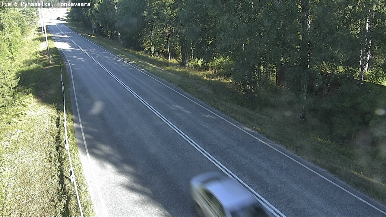Weather Camera Image Road 6 Joensuu, Honkavaara, Joensuu, Pohjois-Karjala