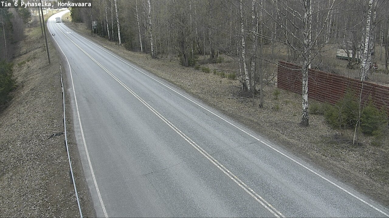 Weather Camera Image Road 6 Joensuu, Honkavaara, Joensuu, Pohjois-Karjala