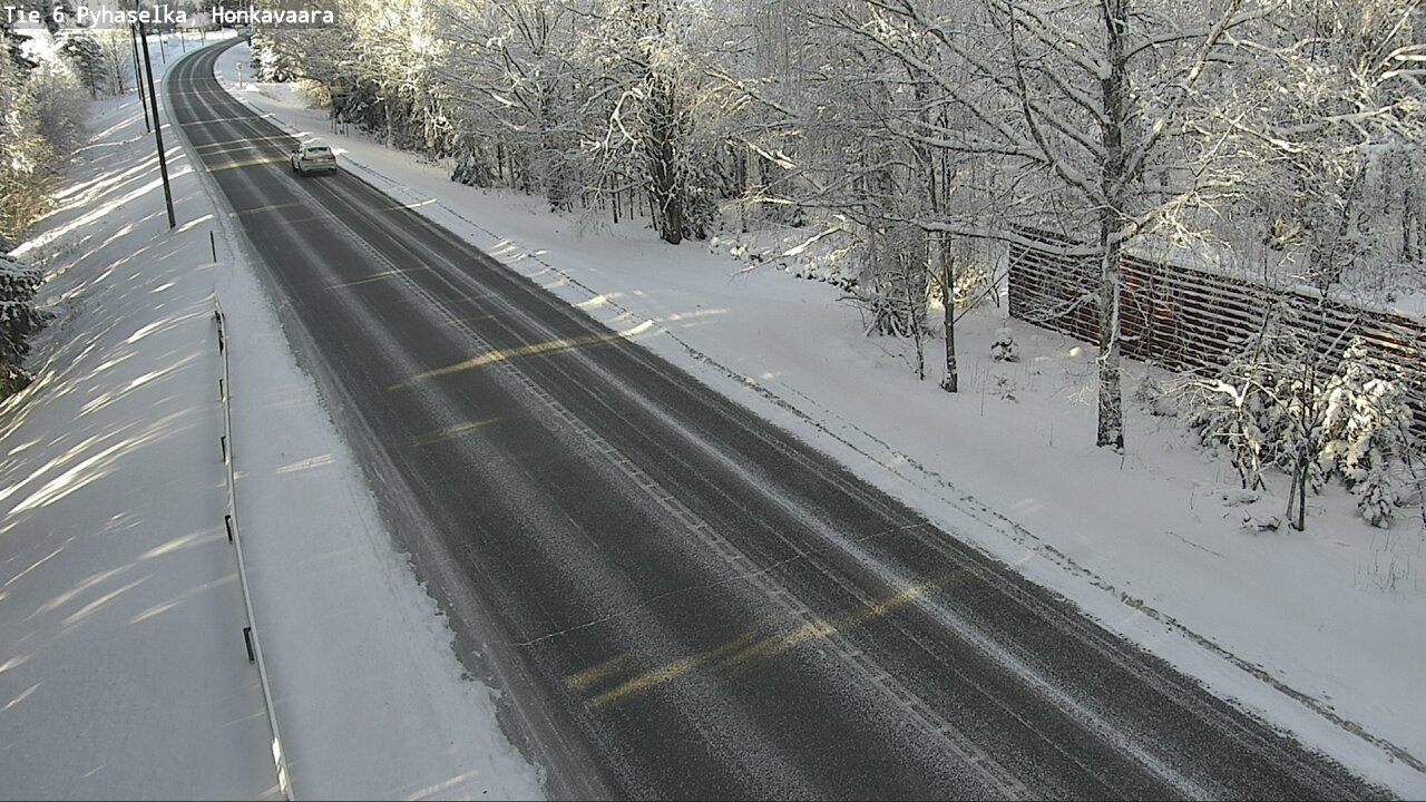 Weather Camera Image Väg 6 Joensuu, Honkavaara, Joensuu, Pohjois-Karjala