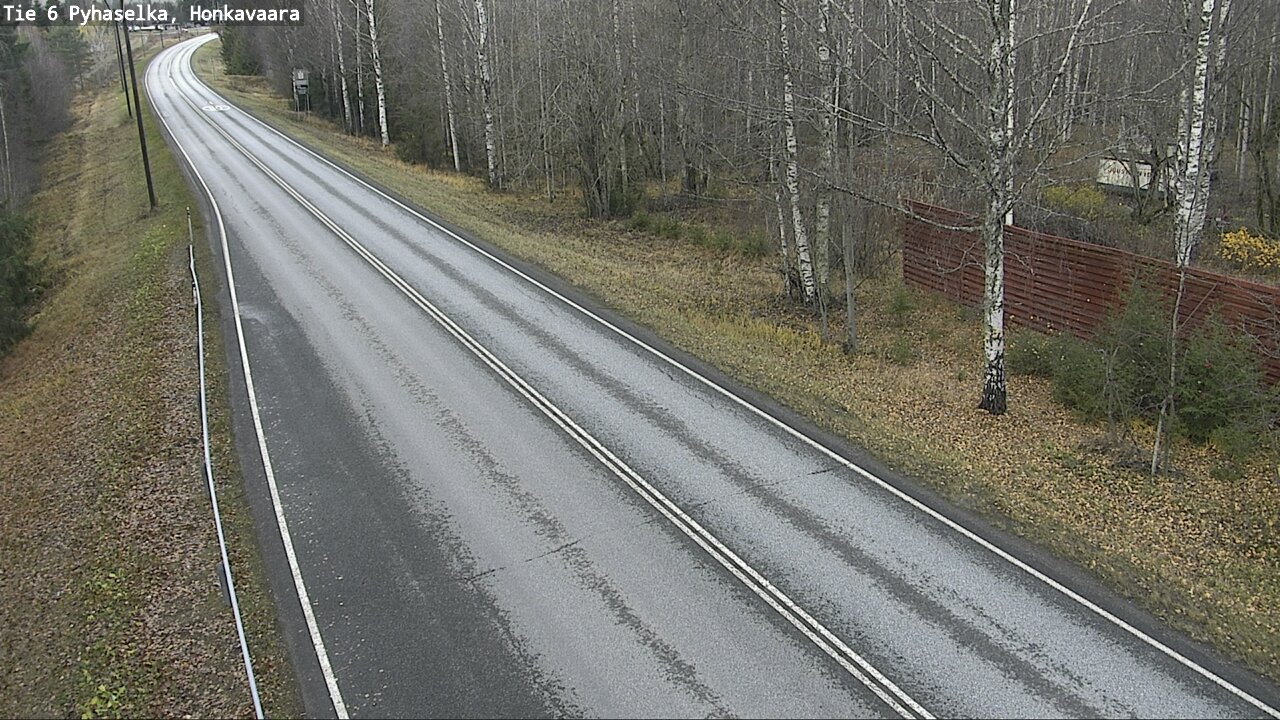 Weather Camera Image Road 6 Joensuu, Honkavaara, Joensuu, Pohjois-Karjala
