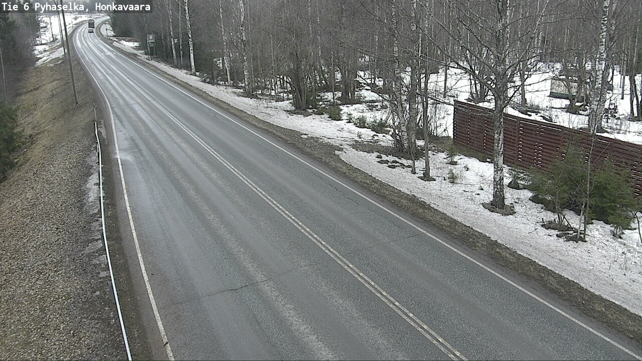 Weather Camera Image Road 6 Joensuu, Honkavaara, Joensuu, Pohjois-Karjala