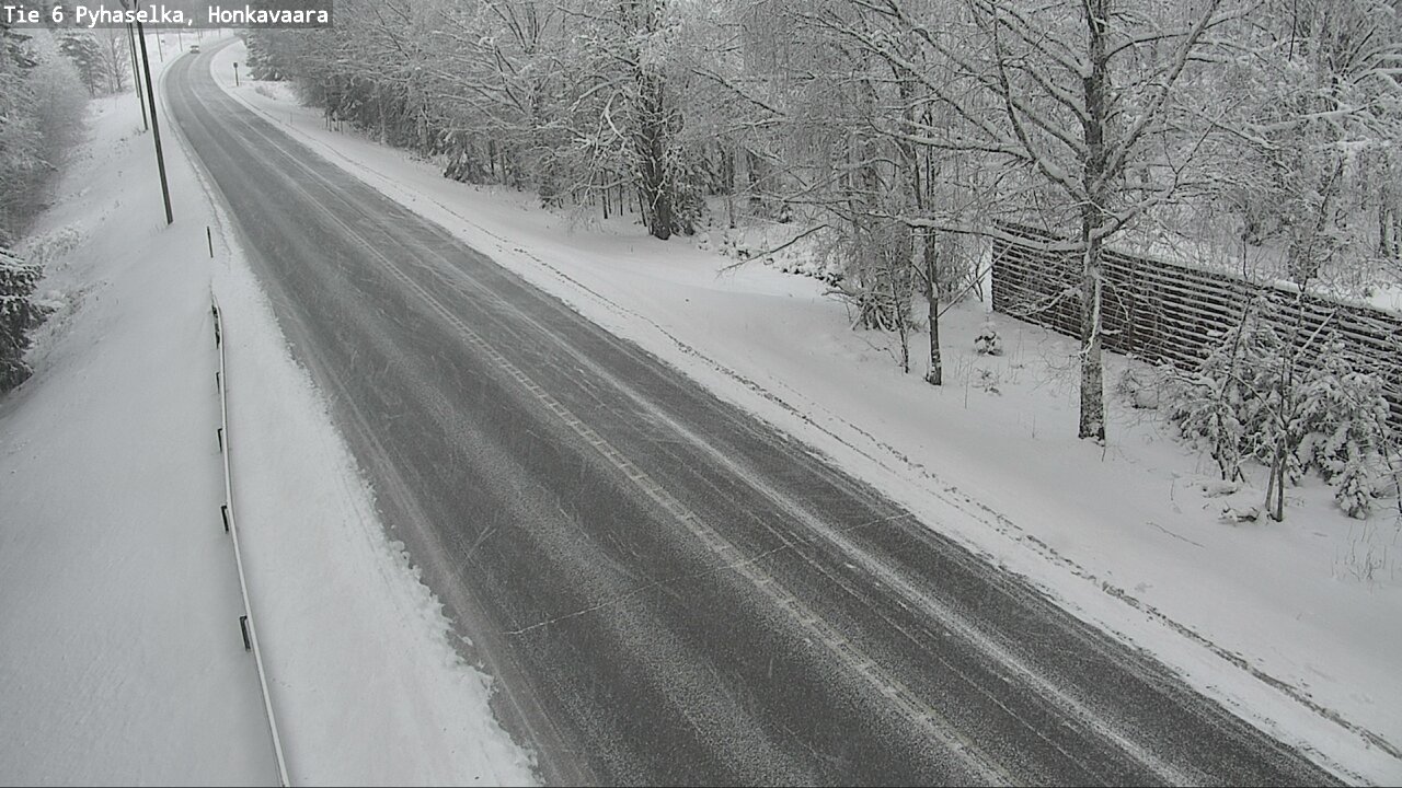 Weather Camera Image Road 6 Joensuu, Honkavaara, Joensuu, Pohjois-Karjala