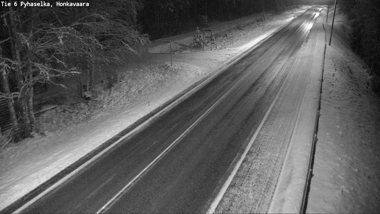 Weather Camera Image Road 6 Joensuu, Honkavaara, Joensuu, Pohjois-Karjala