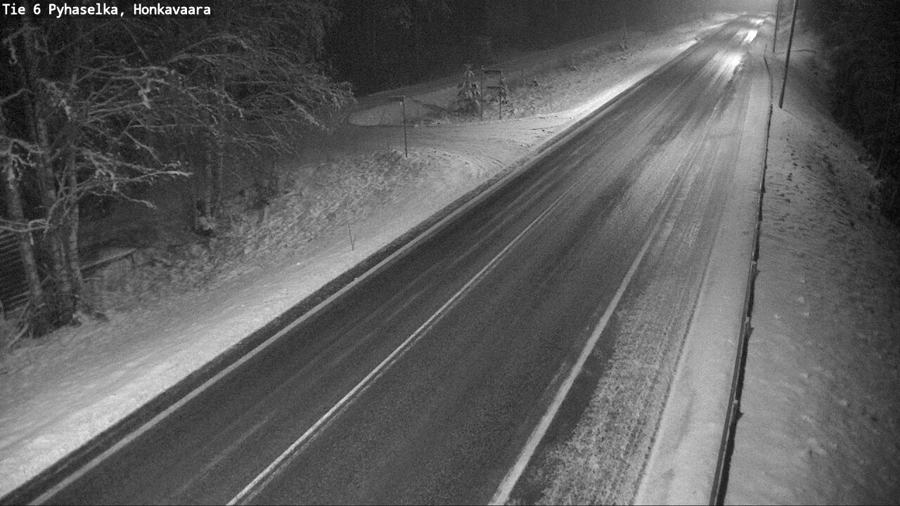 Weather Camera Image Road 6 Joensuu, Honkavaara, Joensuu, Pohjois-Karjala