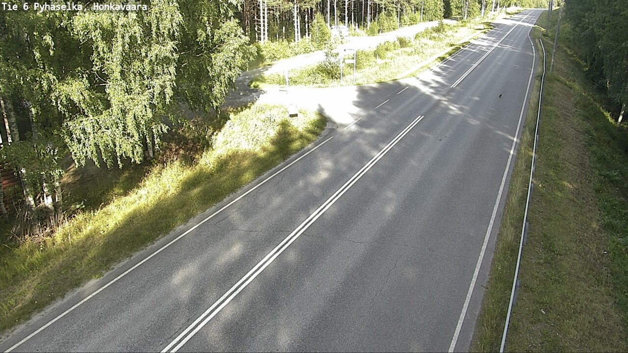 Weather Camera Image Road 6 Joensuu, Honkavaara, Joensuu, Pohjois-Karjala