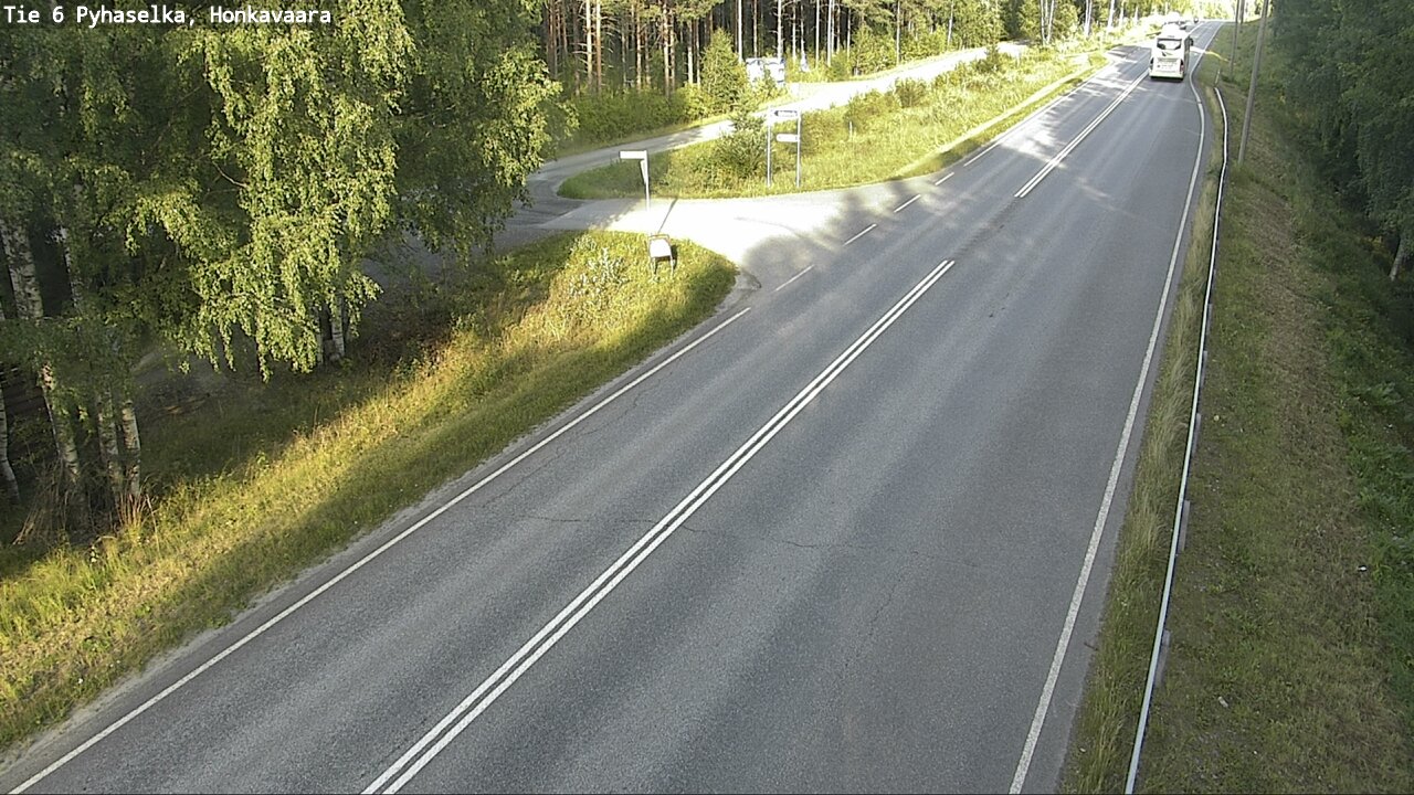 Weather Camera Image Road 6 Joensuu, Honkavaara, Joensuu, Pohjois-Karjala