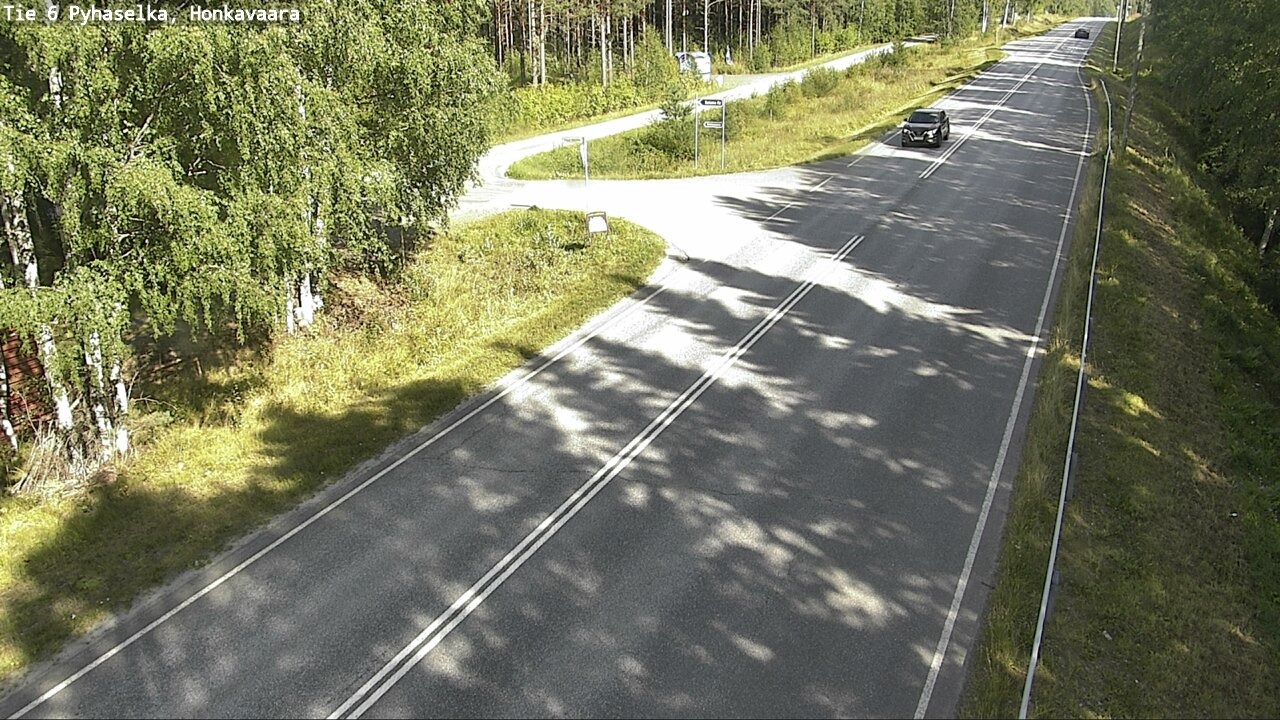 Weather Camera Image Road 6 Joensuu, Honkavaara, Joensuu, Pohjois-Karjala