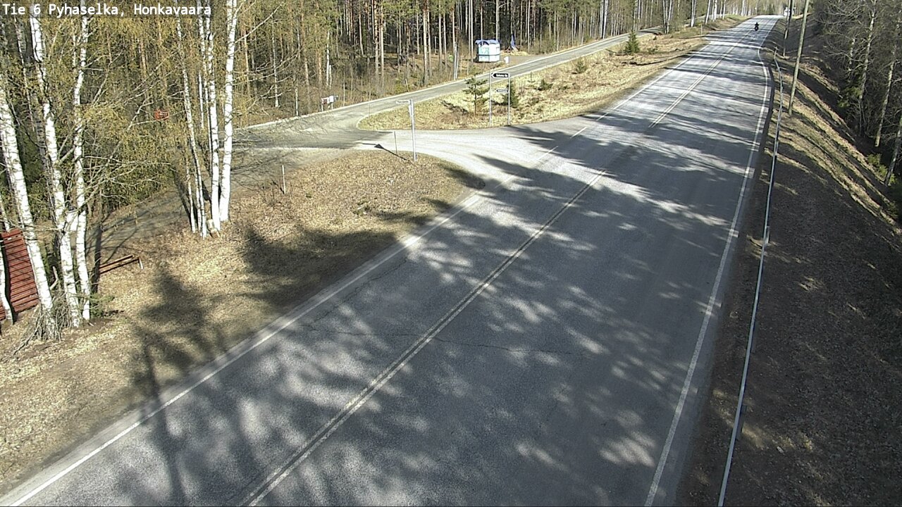 Weather Camera Image Väg 6 Joensuu, Honkavaara, Joensuu, Pohjois-Karjala