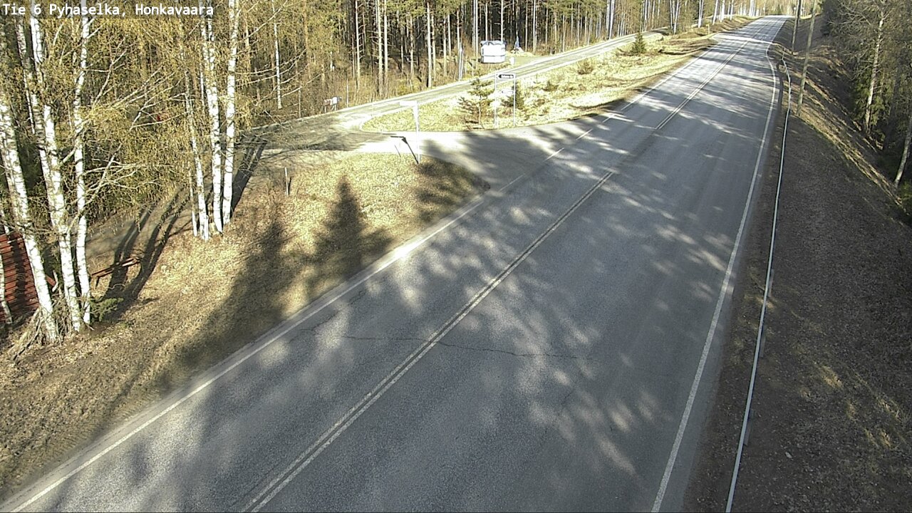 Weather Camera Image Väg 6 Joensuu, Honkavaara, Joensuu, Pohjois-Karjala