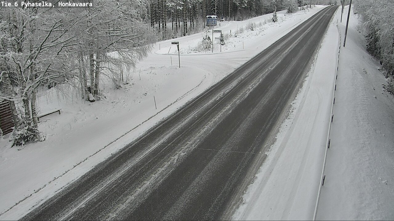 Weather Camera Image Road 6 Joensuu, Honkavaara, Joensuu, Pohjois-Karjala