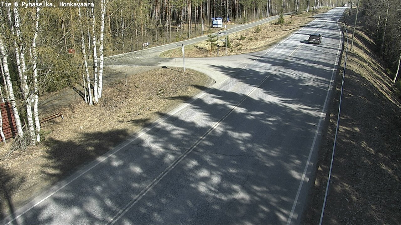 Weather Camera Image Väg 6 Joensuu, Honkavaara, Joensuu, Pohjois-Karjala