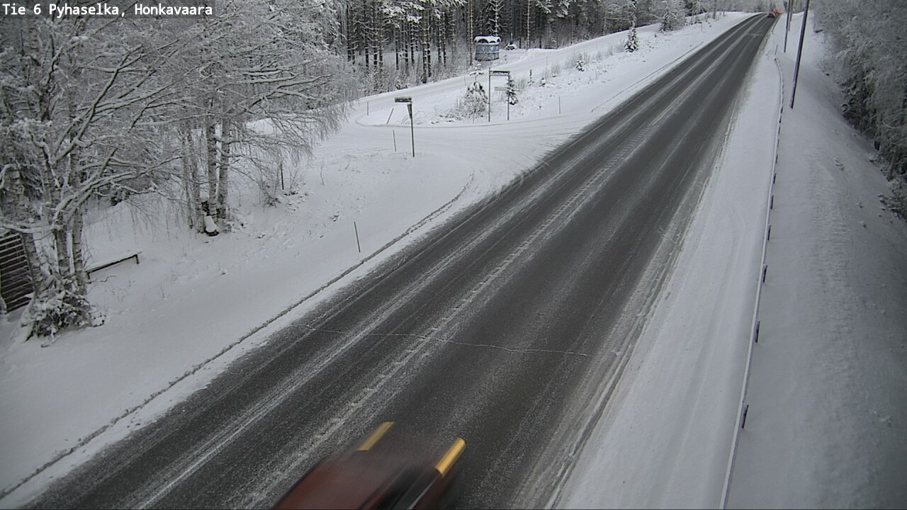 Weather Camera Image Road 6 Joensuu, Honkavaara, Joensuu, Pohjois-Karjala