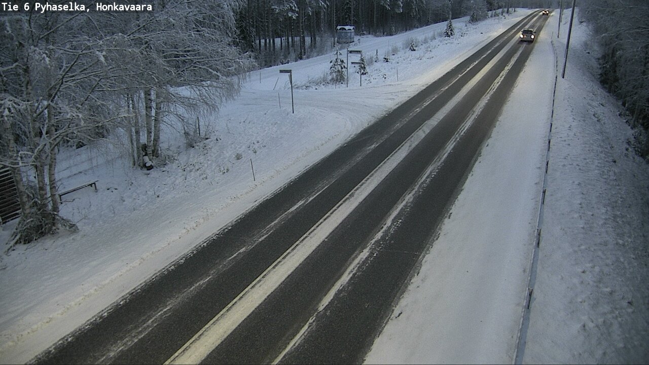Weather Camera Image Väg 6 Joensuu, Honkavaara, Joensuu, Pohjois-Karjala