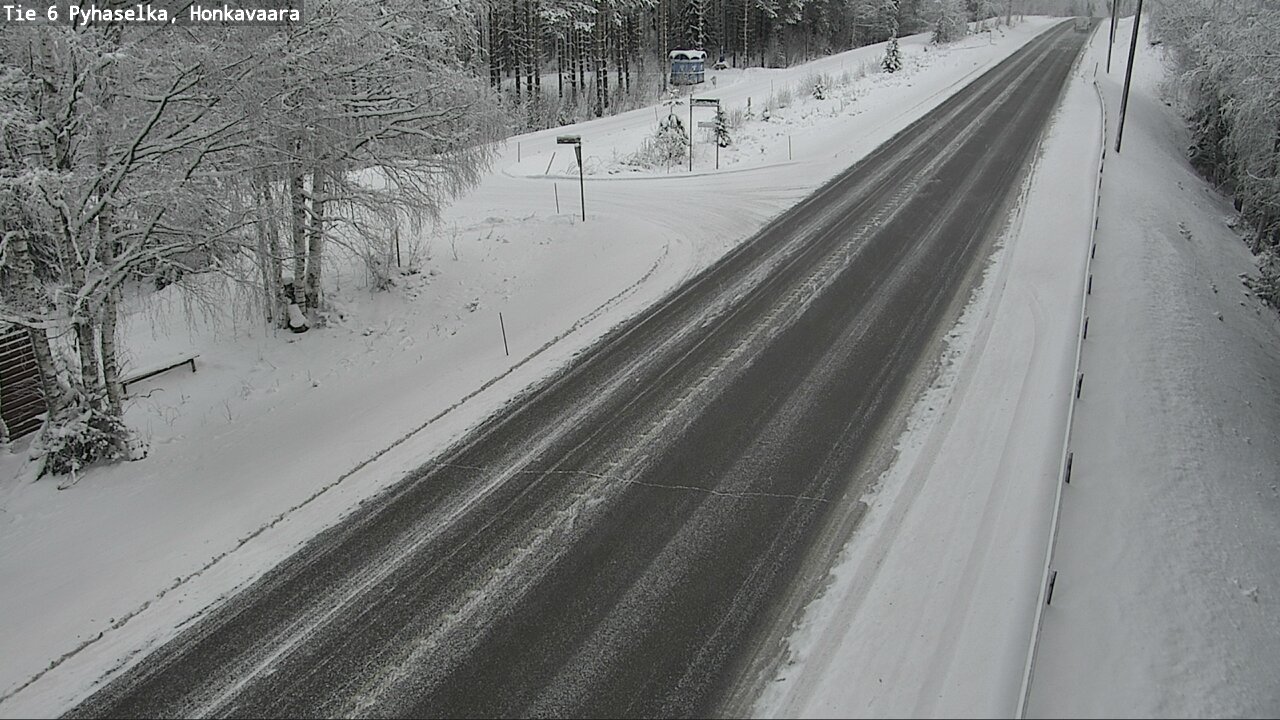 Weather Camera Image Road 6 Joensuu, Honkavaara, Joensuu, Pohjois-Karjala