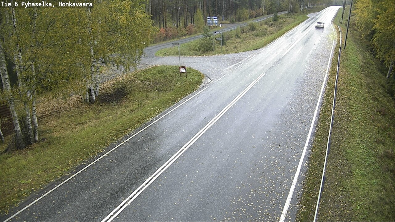 Weather Camera Image Road 6 Joensuu, Honkavaara, Joensuu, Pohjois-Karjala