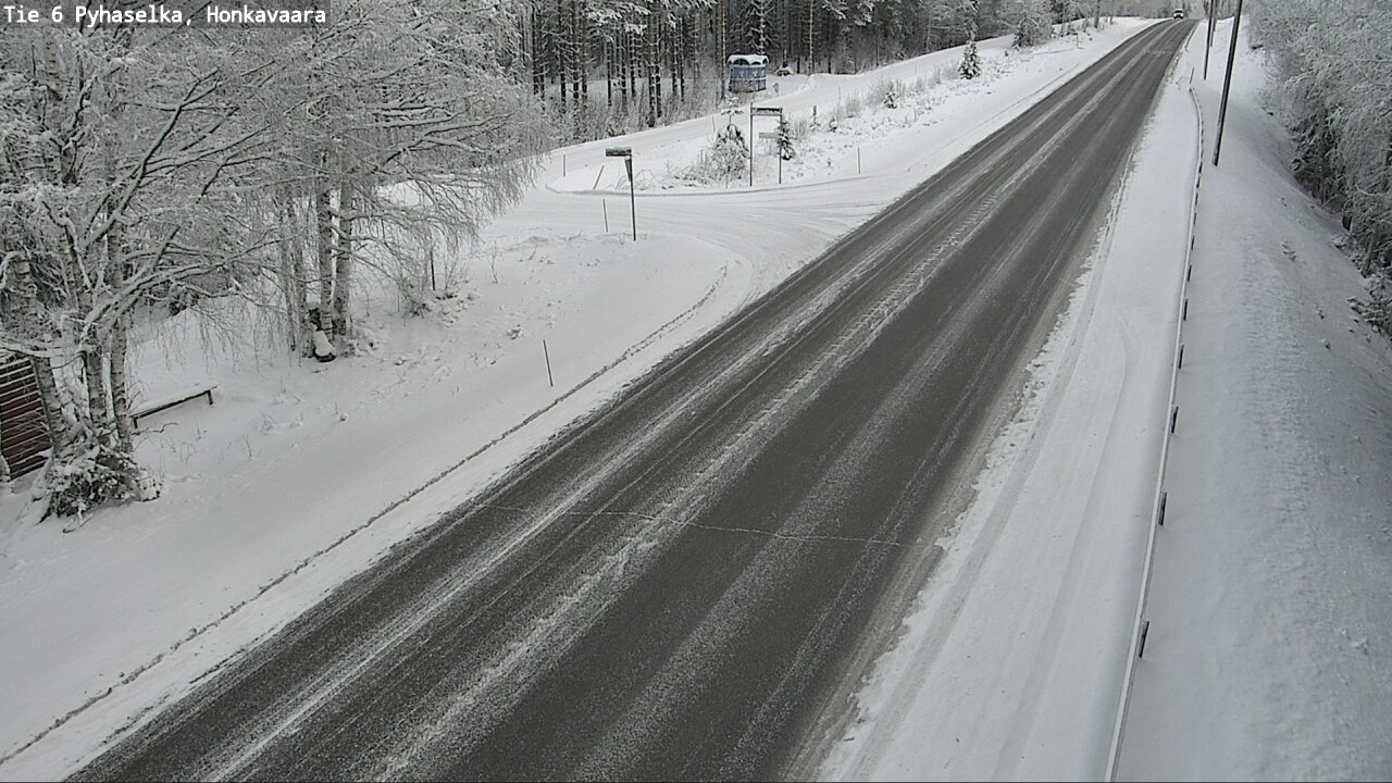 Weather Camera Image Road 6 Joensuu, Honkavaara, Joensuu, Pohjois-Karjala