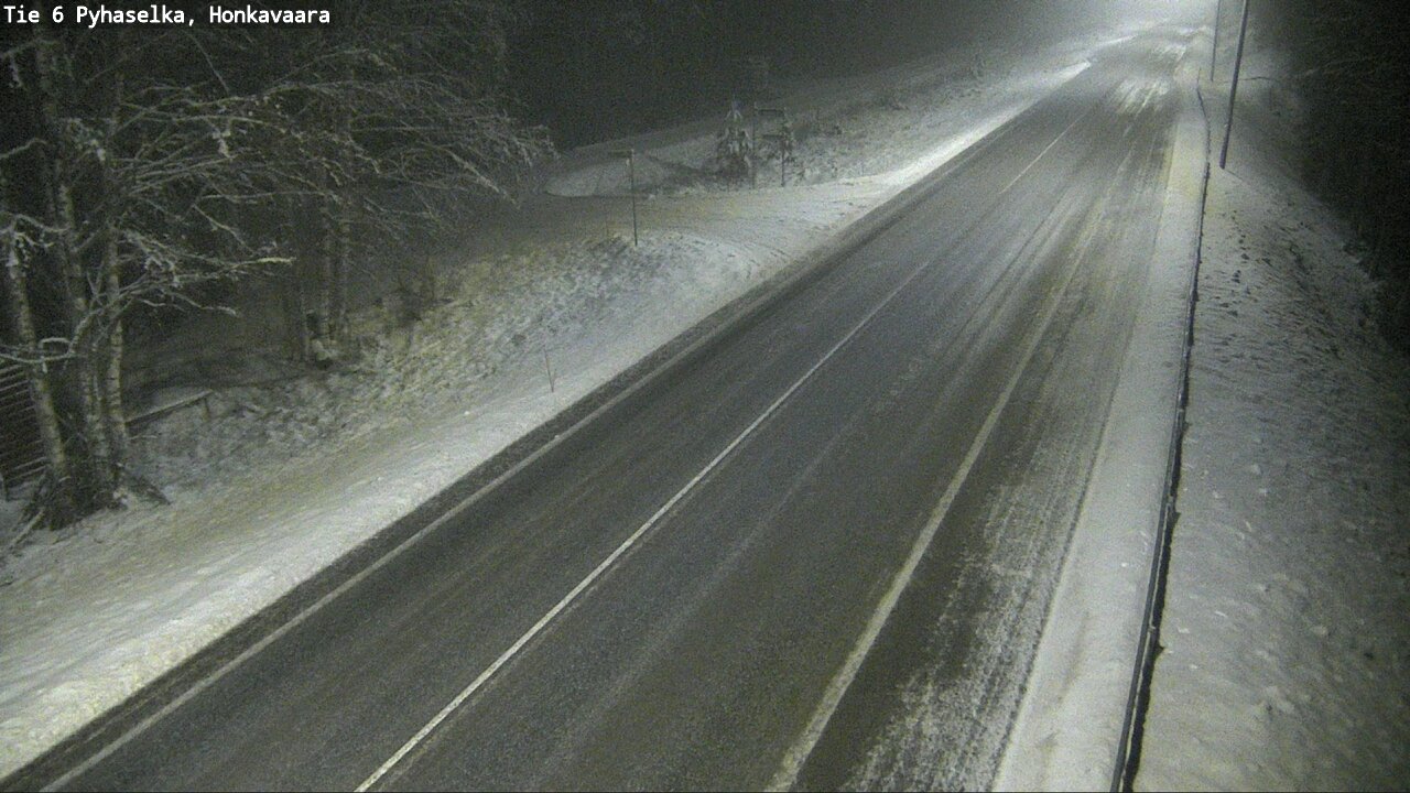 Weather Camera Image Road 6 Joensuu, Honkavaara, Joensuu, Pohjois-Karjala
