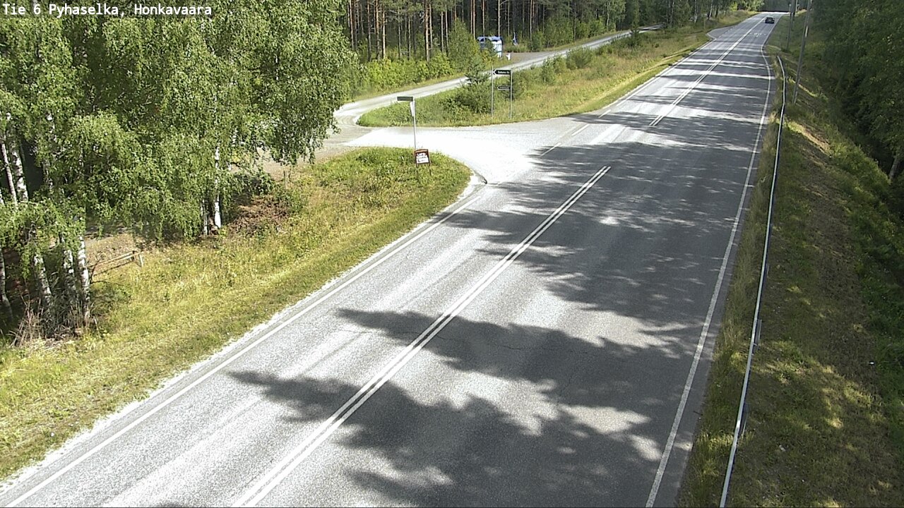 Weather Camera Image Road 6 Joensuu, Honkavaara, Joensuu, Pohjois-Karjala