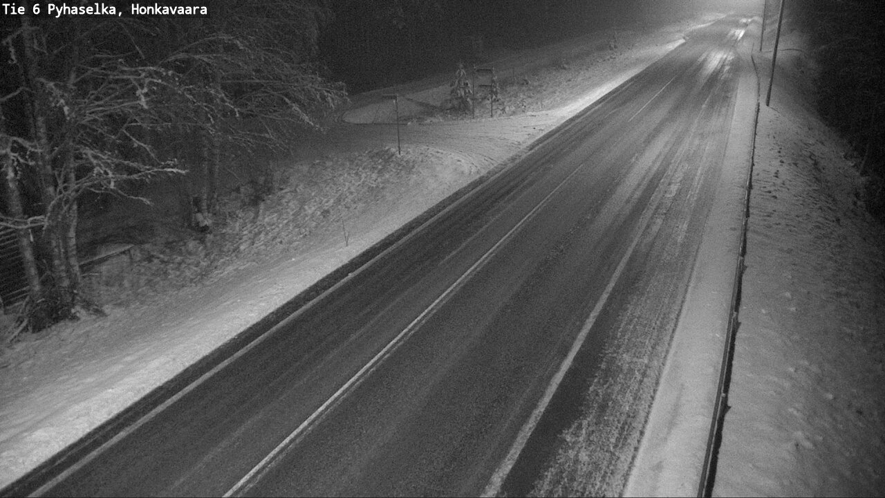 Weather Camera Image Road 6 Joensuu, Honkavaara, Joensuu, Pohjois-Karjala