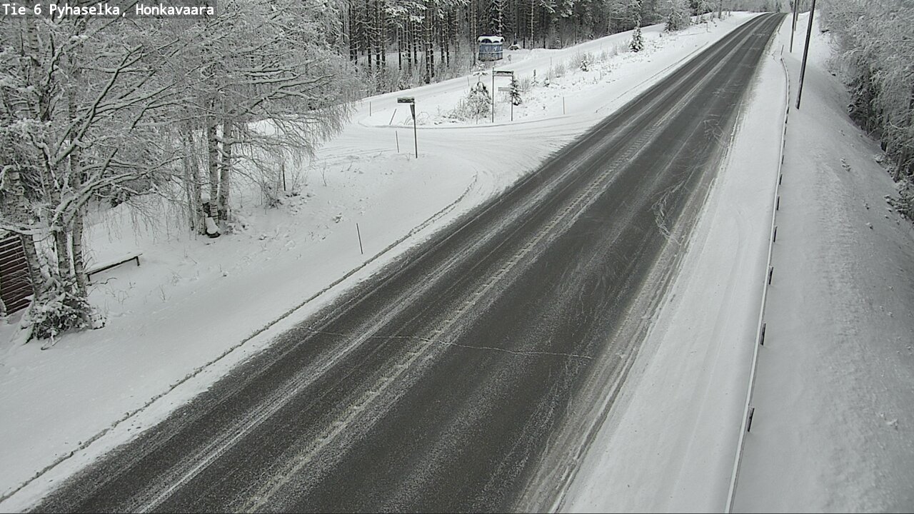Weather Camera Image Road 6 Joensuu, Honkavaara, Joensuu, Pohjois-Karjala