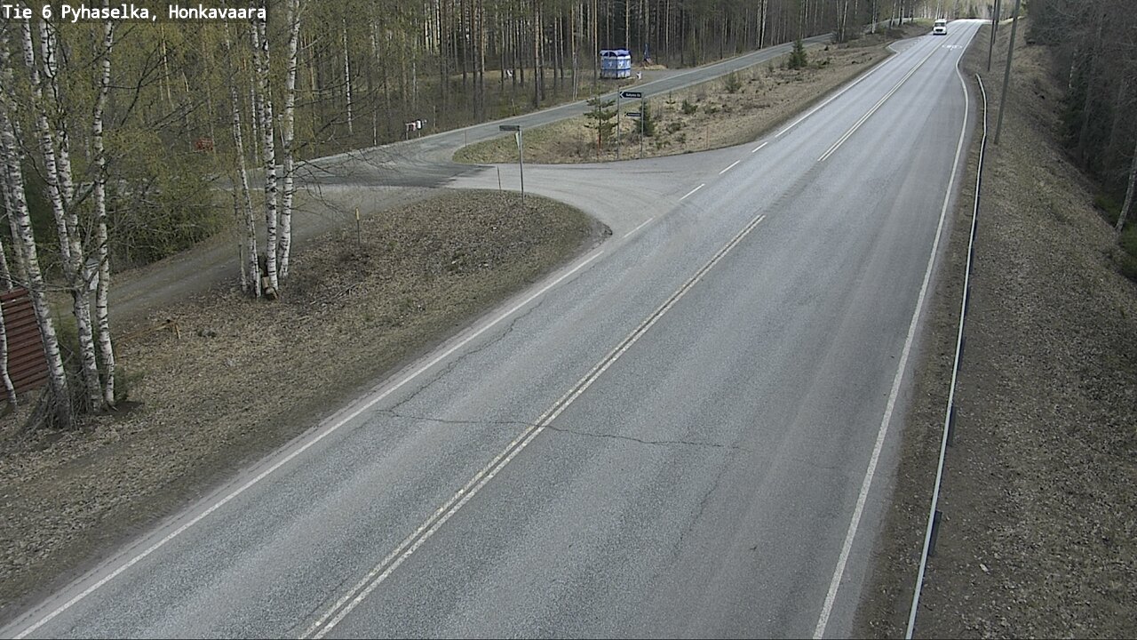 Weather Camera Image Väg 6 Joensuu, Honkavaara, Joensuu, Pohjois-Karjala
