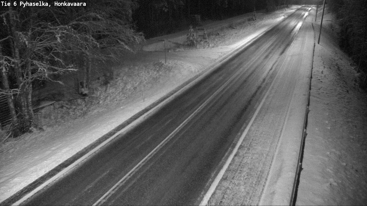 Weather Camera Image Road 6 Joensuu, Honkavaara, Joensuu, Pohjois-Karjala