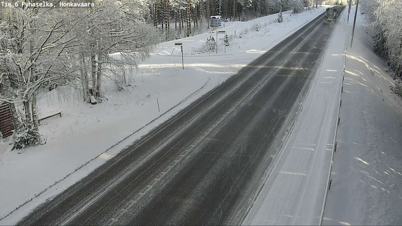Weather Camera Image Road 6 Joensuu, Honkavaara, Joensuu, Pohjois-Karjala