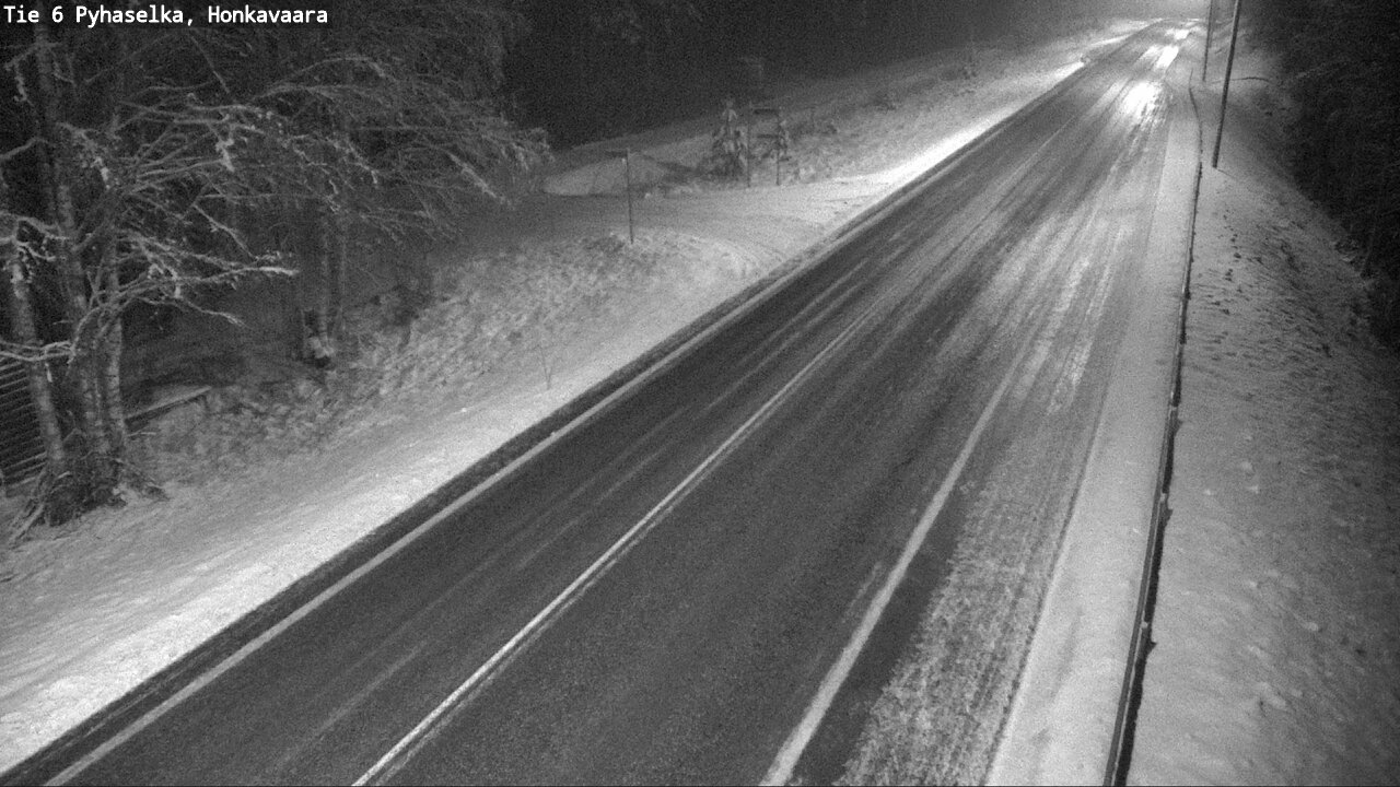 Weather Camera Image Road 6 Joensuu, Honkavaara, Joensuu, Pohjois-Karjala