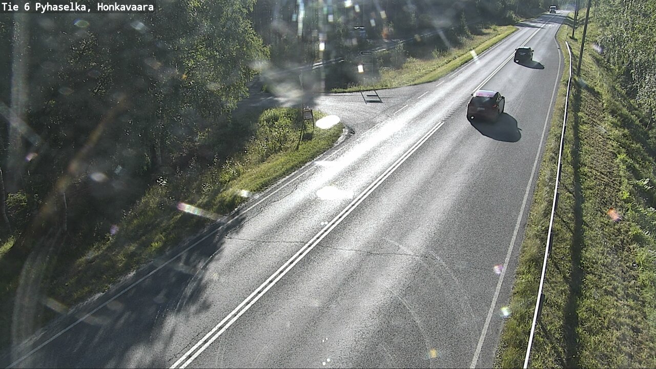 Weather Camera Image Road 6 Joensuu, Honkavaara, Joensuu, Pohjois-Karjala
