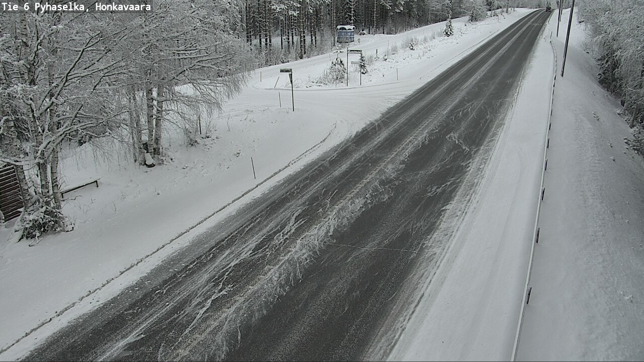 Weather Camera Image Road 6 Joensuu, Honkavaara, Joensuu, Pohjois-Karjala