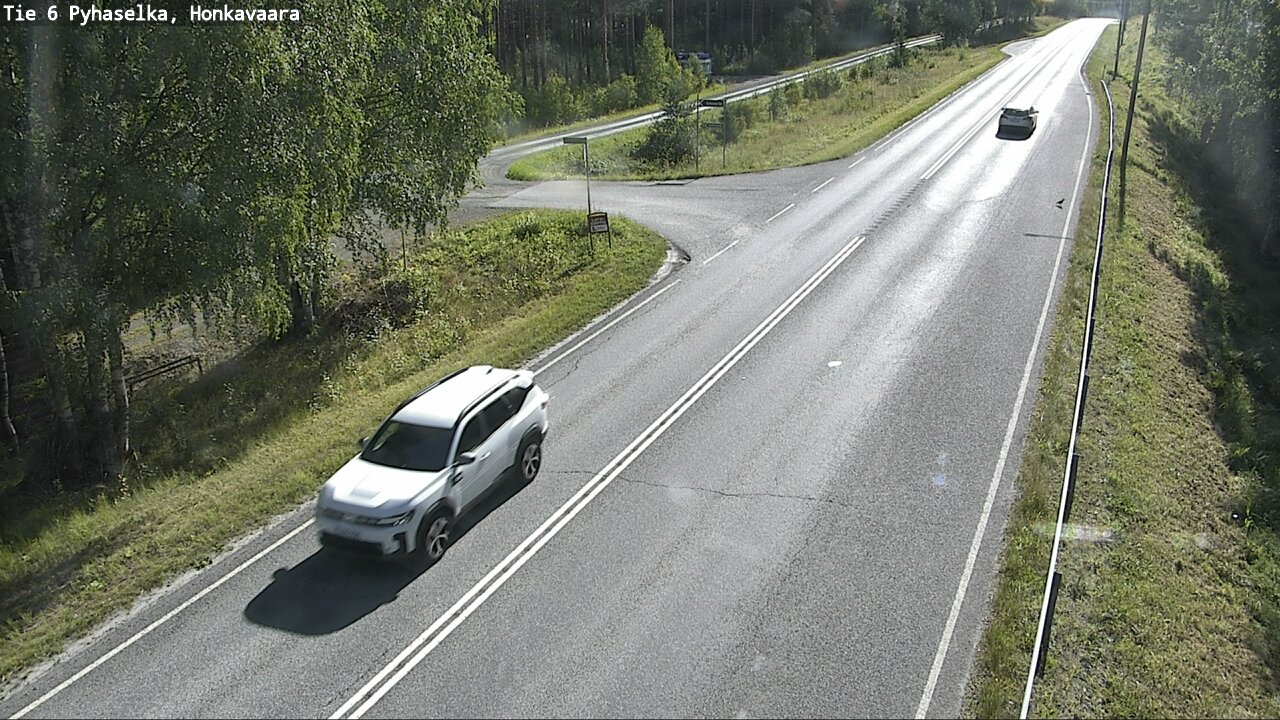 Weather Camera Image Road 6 Joensuu, Honkavaara, Joensuu, Pohjois-Karjala
