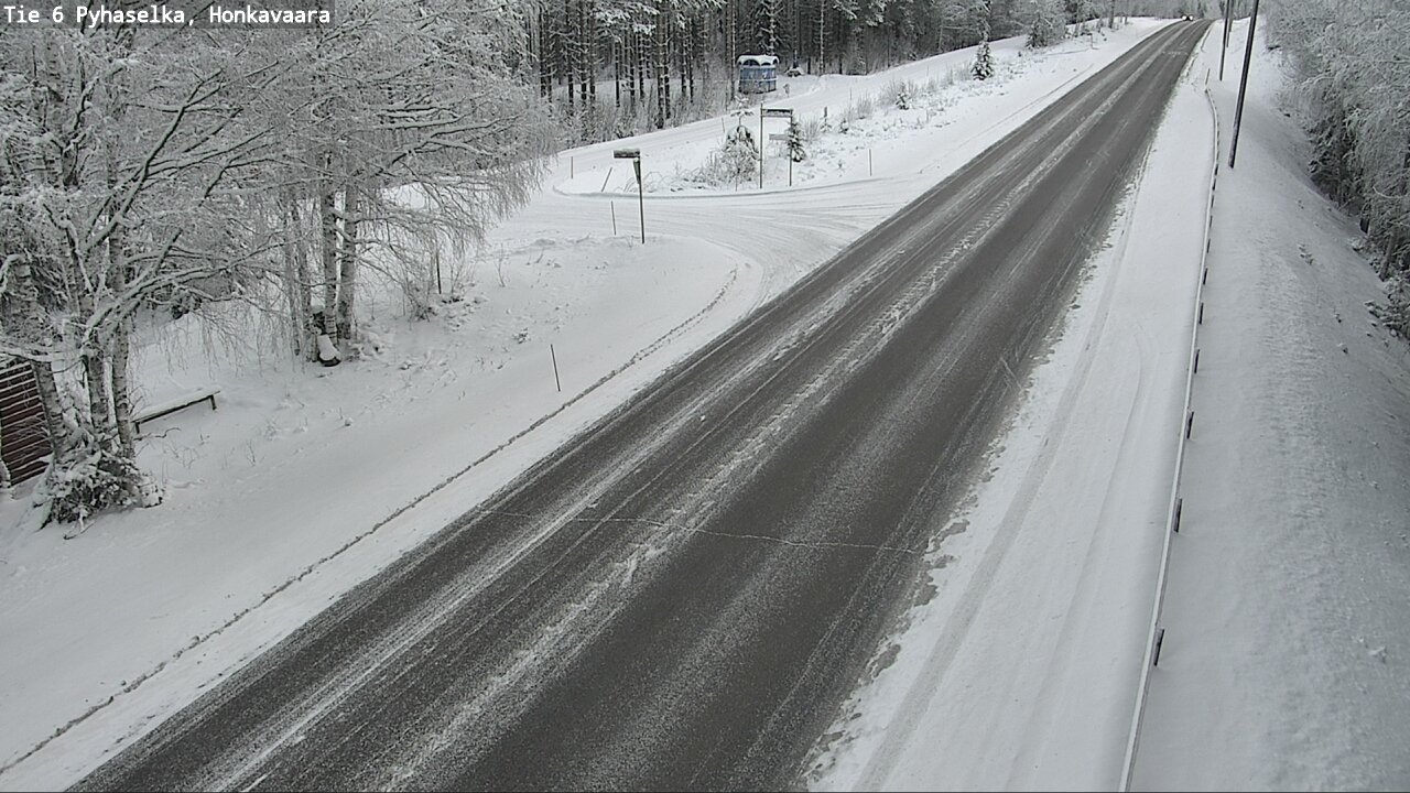 Weather Camera Image Road 6 Joensuu, Honkavaara, Joensuu, Pohjois-Karjala