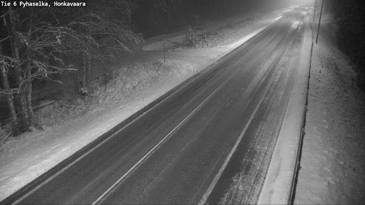 Weather Camera Image Road 6 Joensuu, Honkavaara, Joensuu, Pohjois-Karjala
