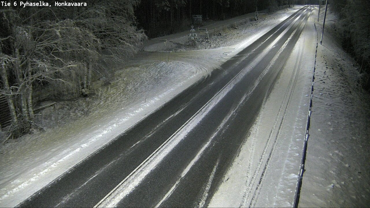 Weather Camera Image Väg 6 Joensuu, Honkavaara, Joensuu, Pohjois-Karjala