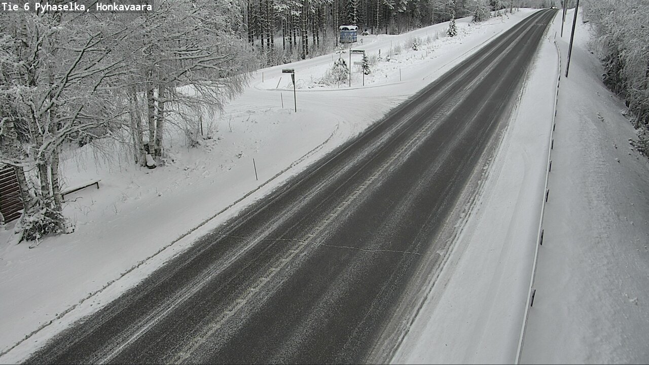 Weather Camera Image Road 6 Joensuu, Honkavaara, Joensuu, Pohjois-Karjala