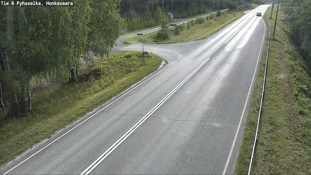 Weather Camera Image Road 6 Joensuu, Honkavaara, Joensuu, Pohjois-Karjala